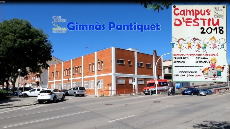 Campus d’Estiu 2018 en Gimnàs Pantiquet Club Esportiu, Mollet del Vallès Barcelona.