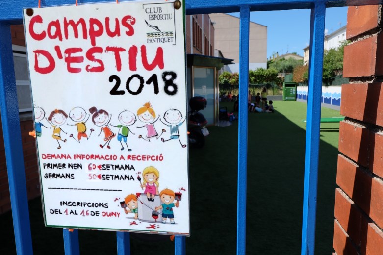 Gimnàs Pantiquet, Club Esportiu Pantiquet,Mollet del Vallès,Barcelona, tel. 935937750, Campus d’estiu 2018