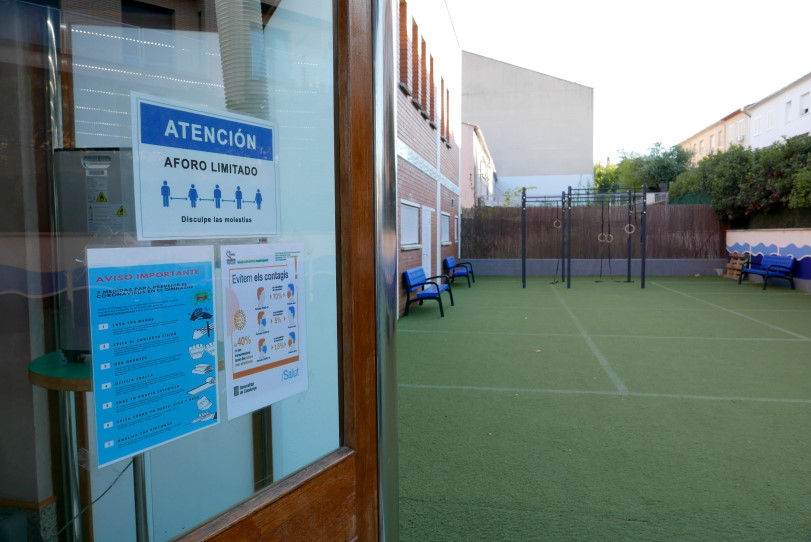 Gimnasio Club Esportiu Pantiquet en Mollet, medidas anti Covid